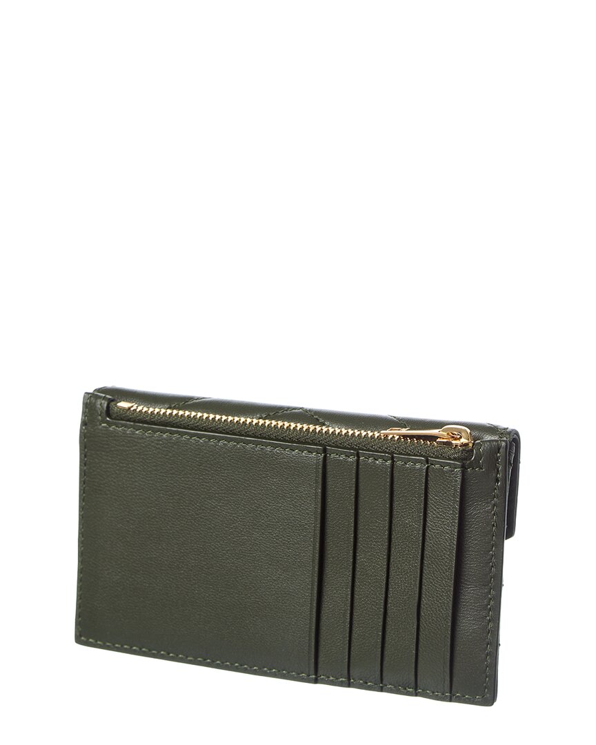 Saint Laurent Cassandre Leather Card Case