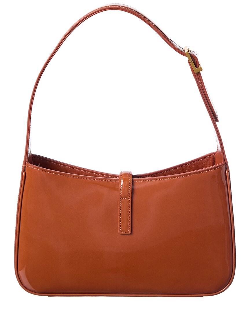Saint Laurent Le 5 A 7 Patent Hobo Bag