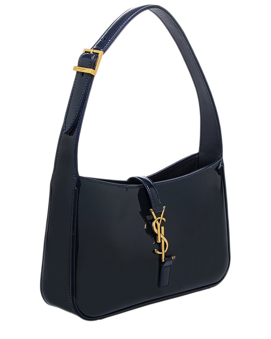 Saint Laurent Le 5 A 7 Patent Hobo Bag