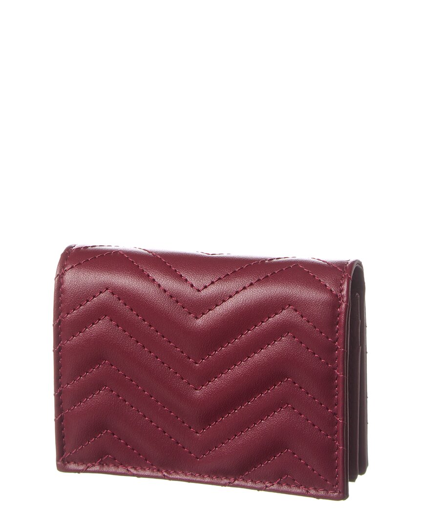 Gucci Gg Marmont Leather Card Case