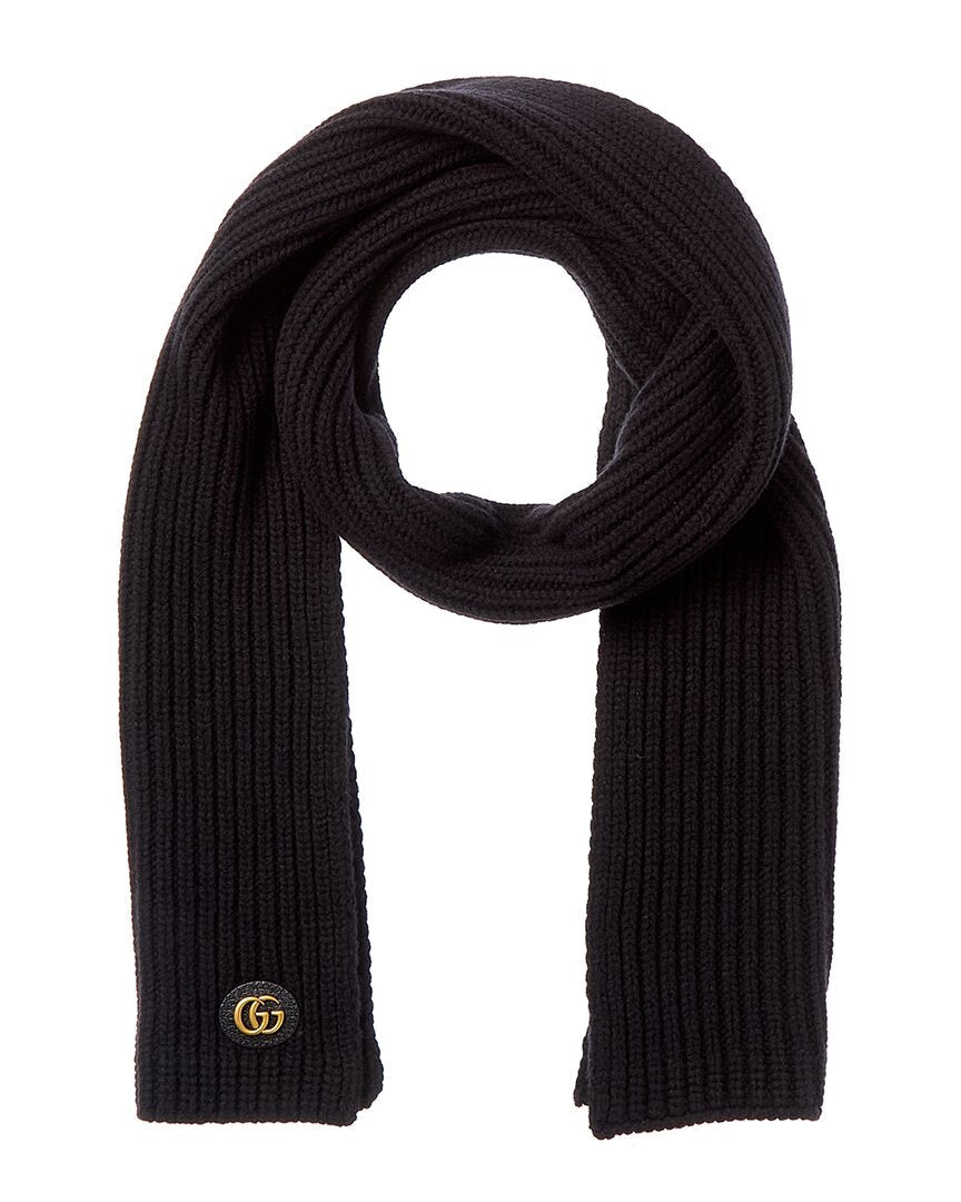 Gucci Gg Wool & Cashmere-Blend Scarf