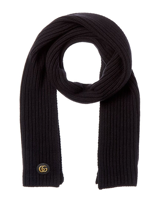 Gucci Gg Wool & Cashmere-Blend Scarf