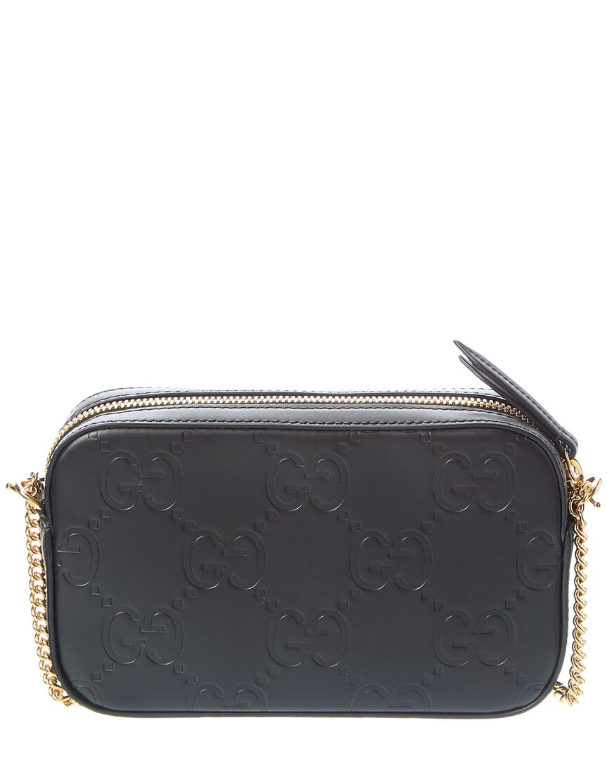 Gucci Super Mini Leather Shoulder Bag