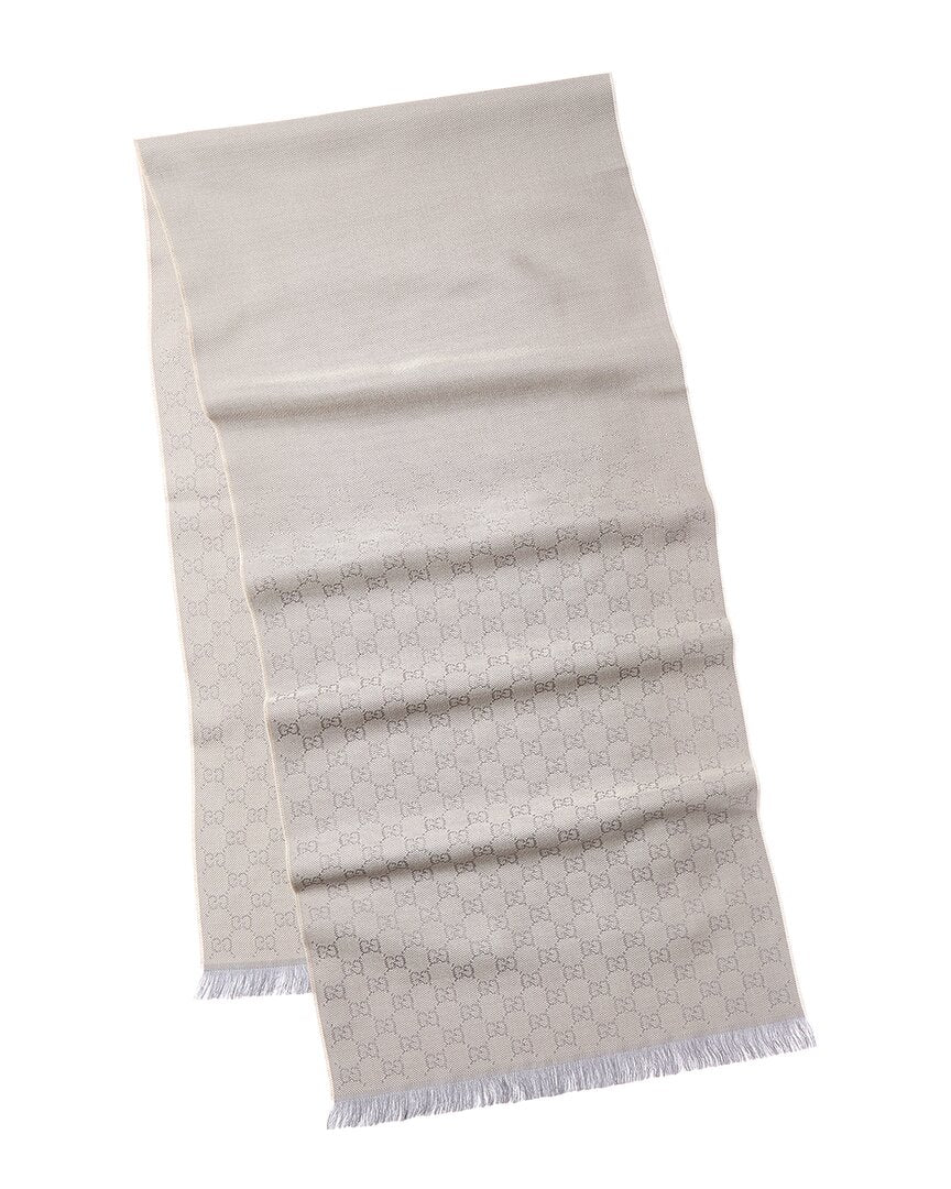Gucci Gg Wool Scarf
