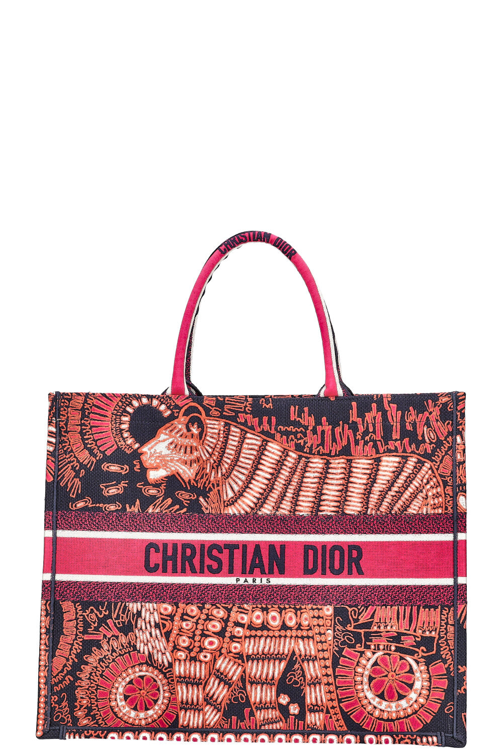 Dior Book Tote Canvas Tote