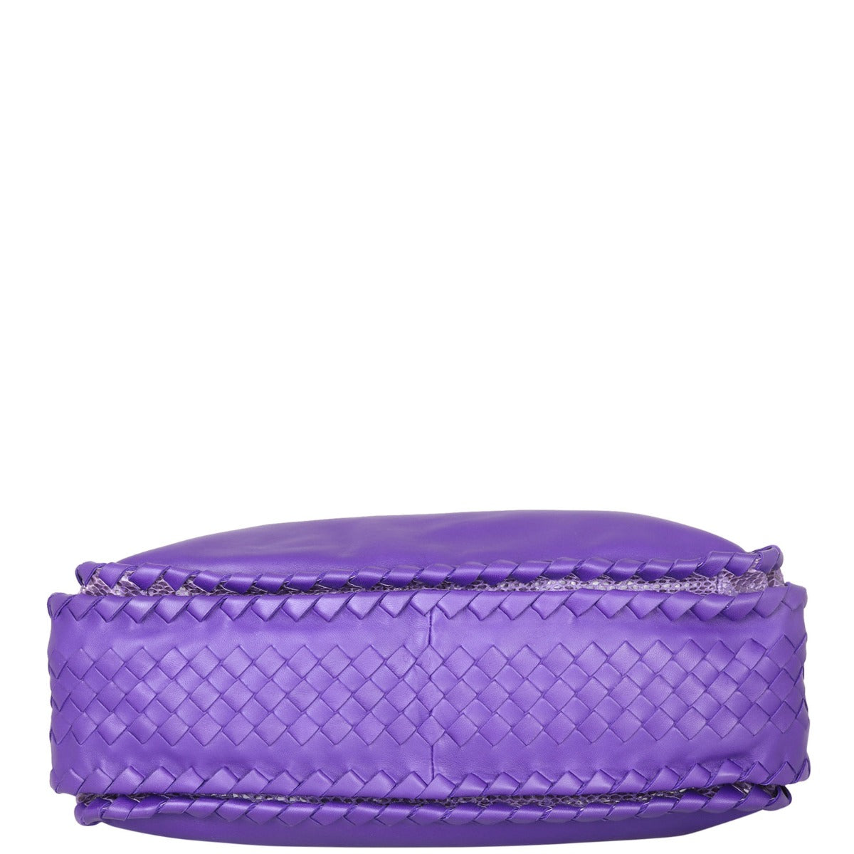 Bottega Veneta Nappa Ayers Python Trim Shoulder Bag