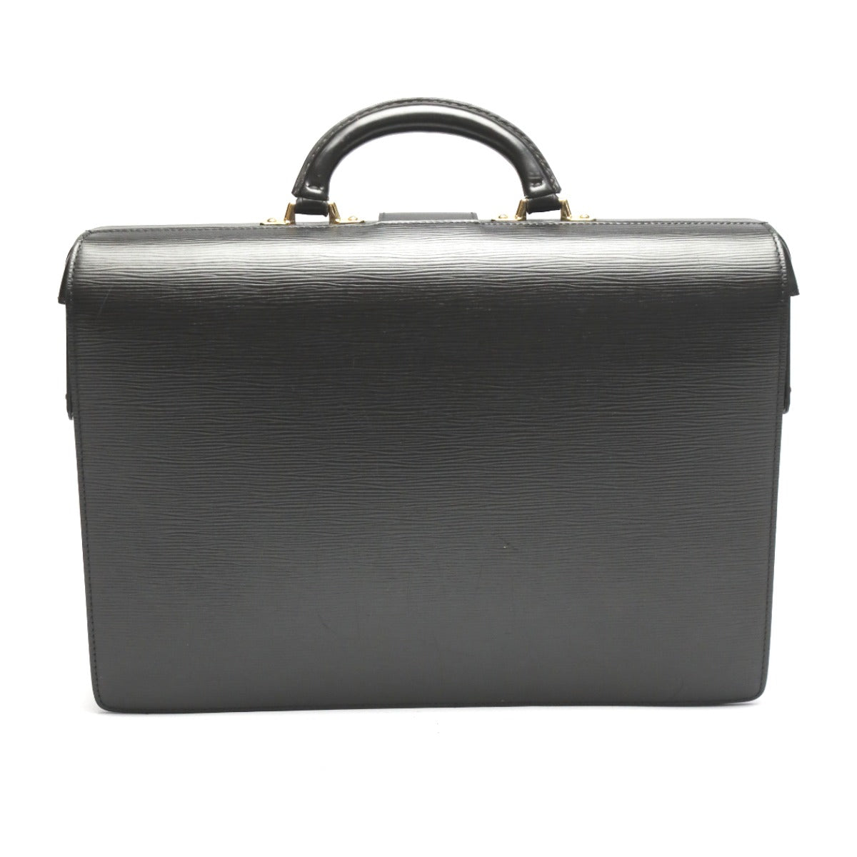 LOUIS VUITTON Business bag M54352 Epi Leather black Epi Fermoire