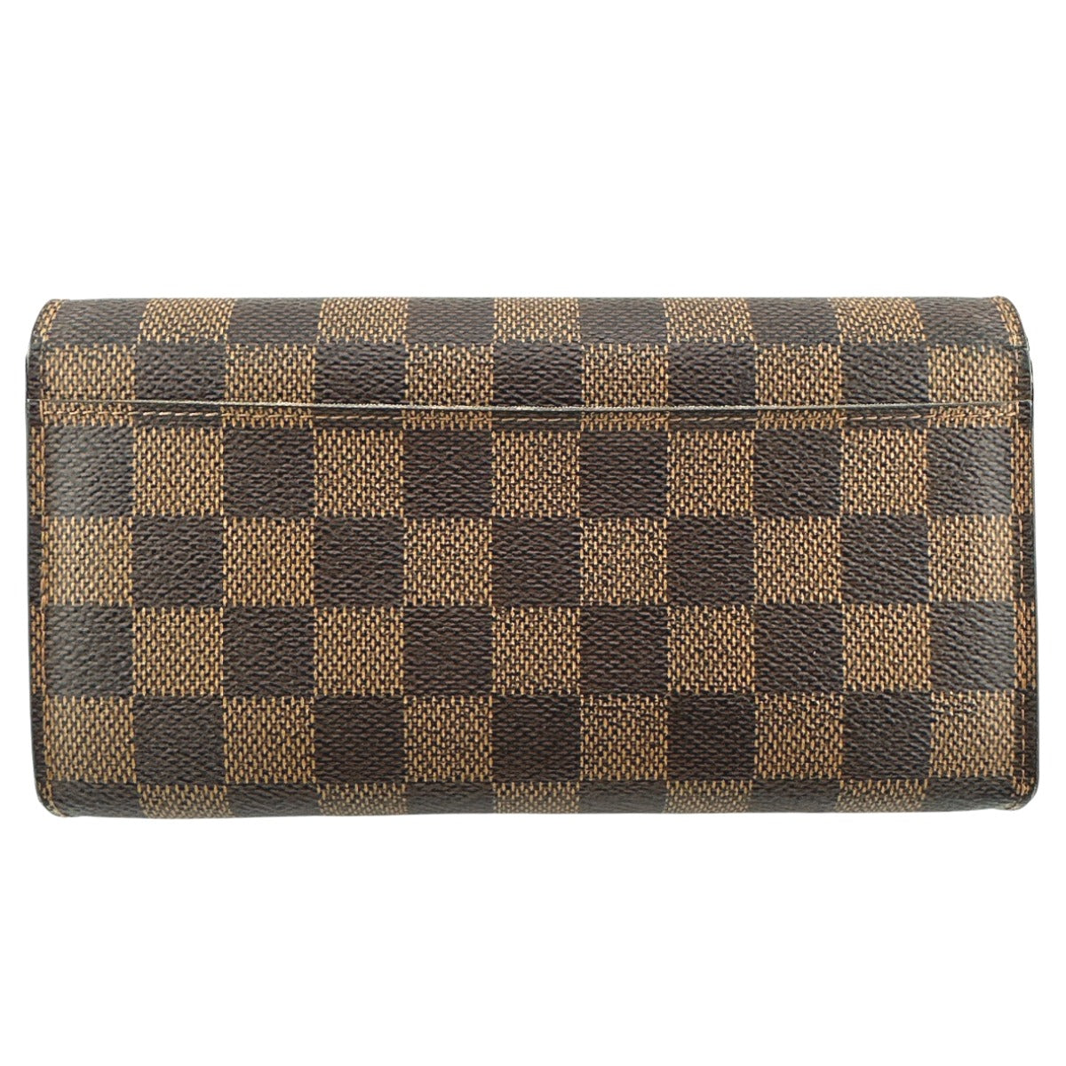 LOUIS VUITTON Long Wallet Purse N63209 Damier canvas Brown Damier Portefeuille Sara