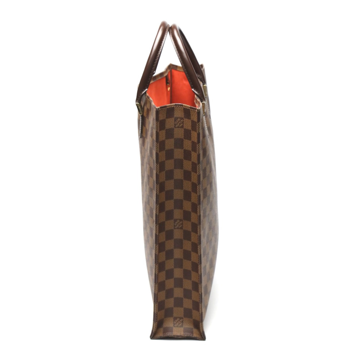 LOUIS VUITTON Handbag N51140 Damier canvas Ebene Tote Bag Damier Sac Plat unisex(Unisex)