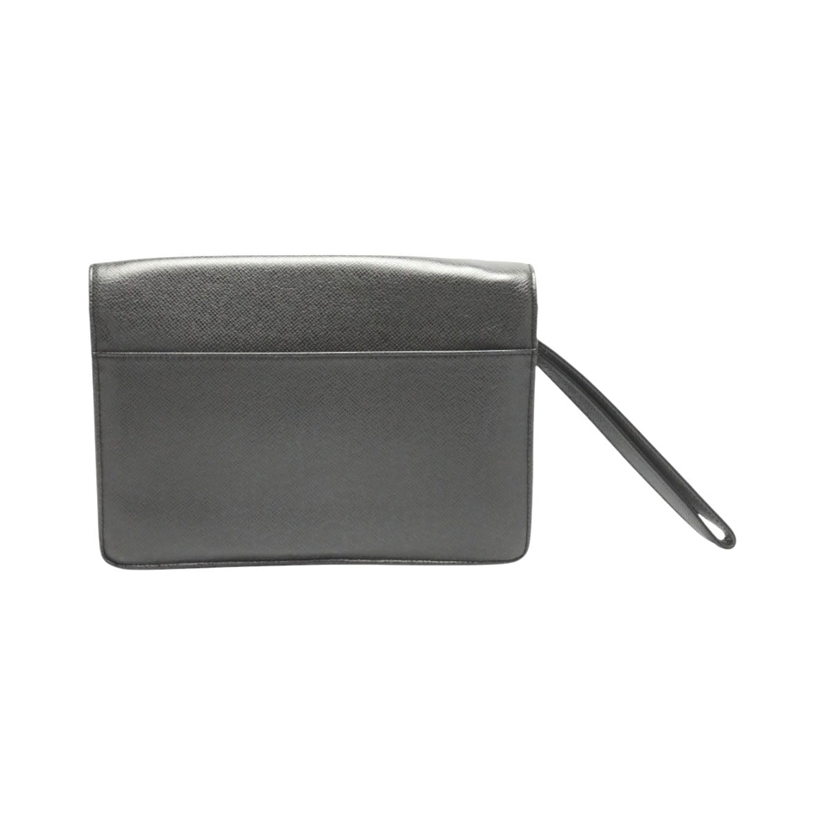 LOUIS VUITTON Clutch bag M30782 Taiga black Clutch bag Taiga Selenga mens