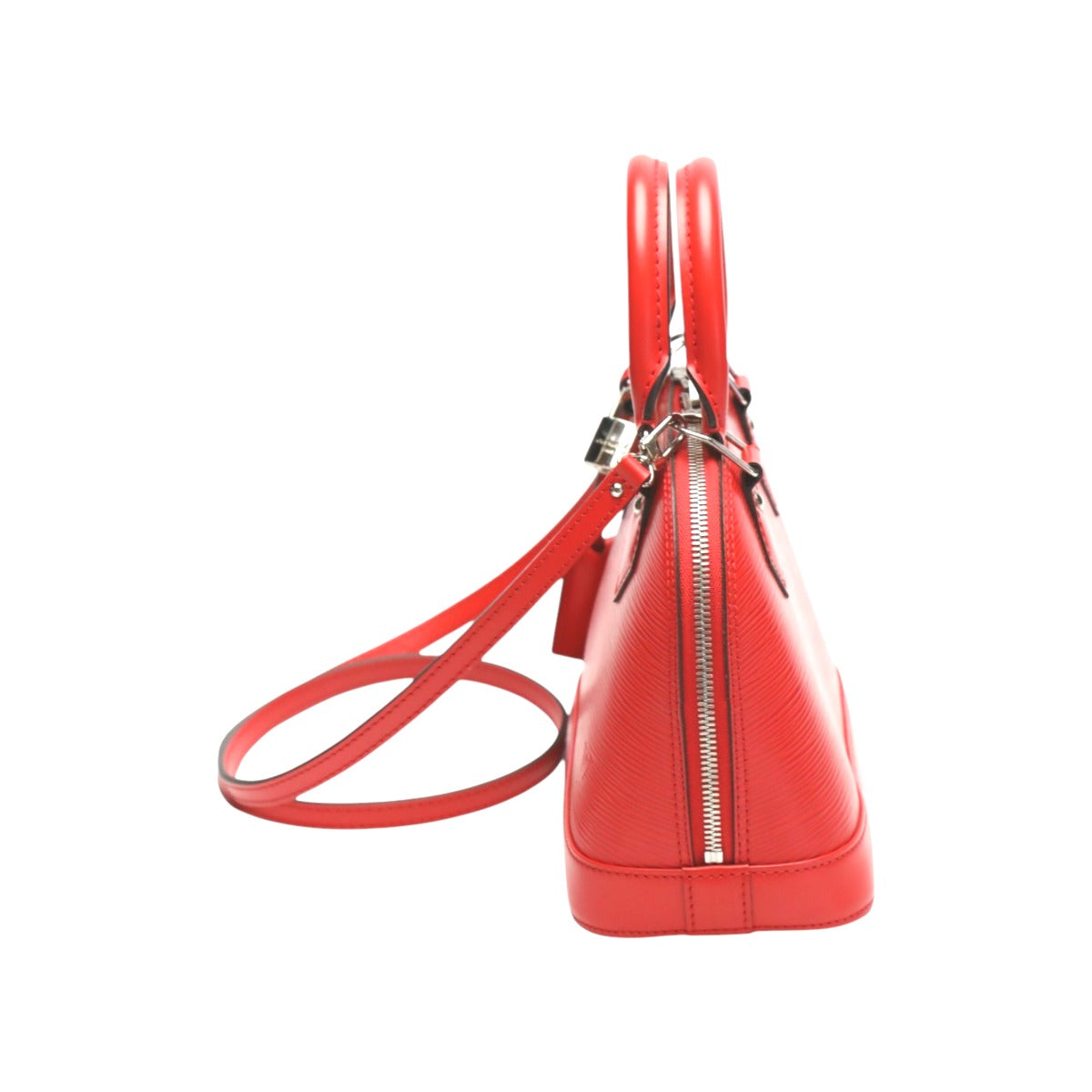 LOUIS VUITTON Shoulder Bag M50516 Epi Leather Red Shoulder Bag Epi Nano Alma Women