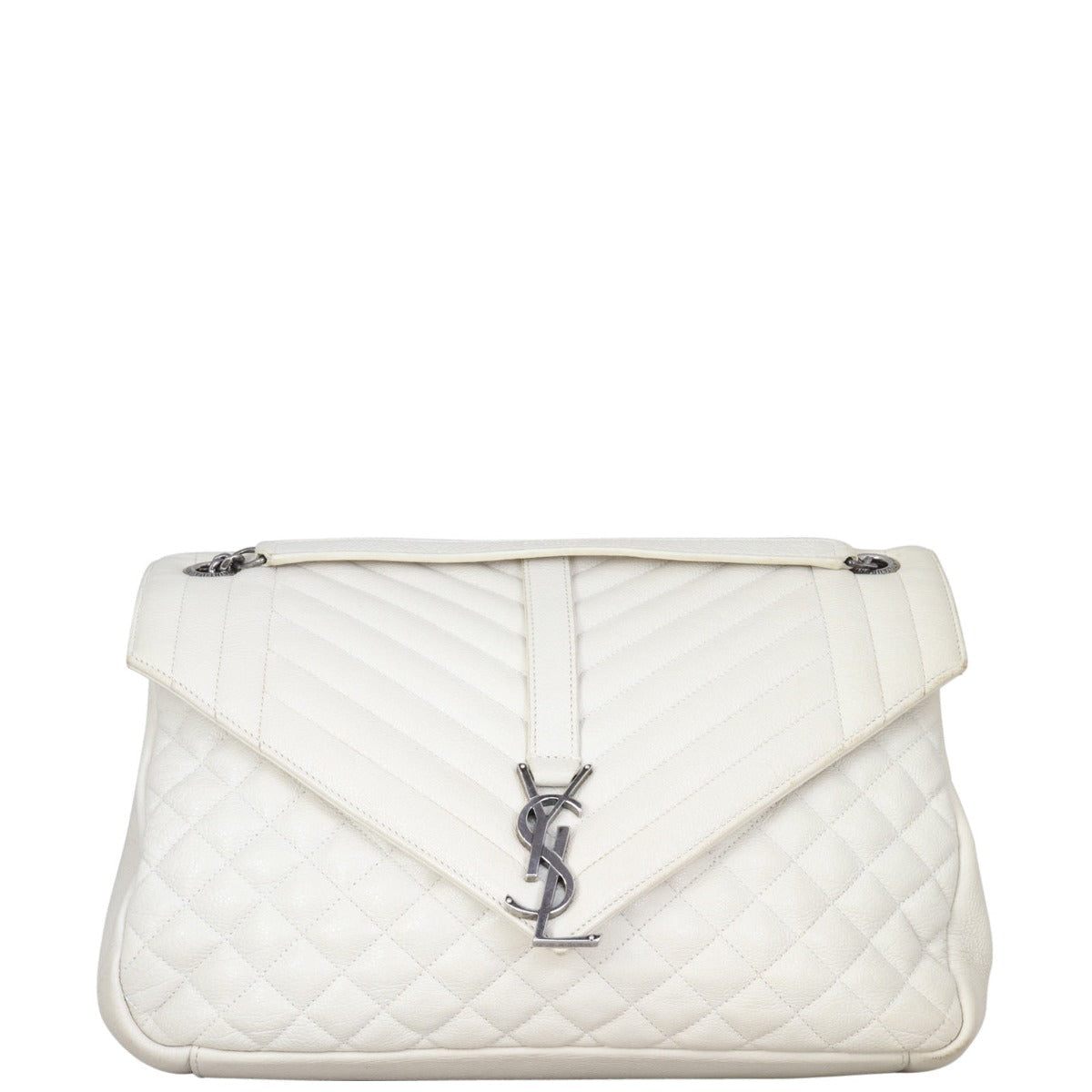 Saint Laurent Tri-Quilt Soft Envelope Bag Large