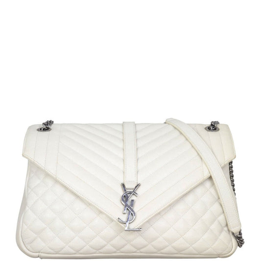 Saint Laurent Tri-Quilt Soft Envelope Bag Large