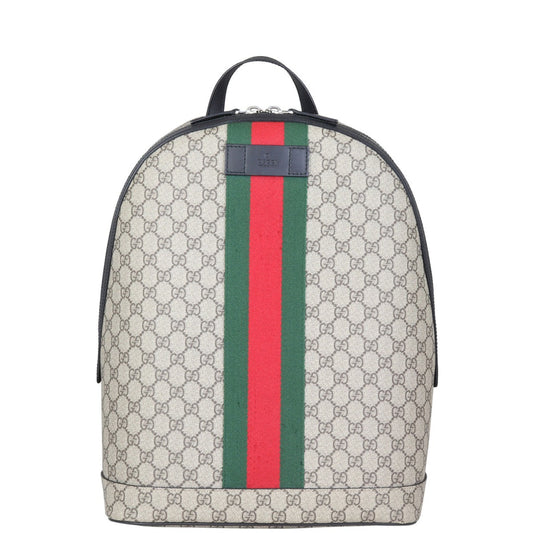 Gucci GG Supreme Web Backpack Large