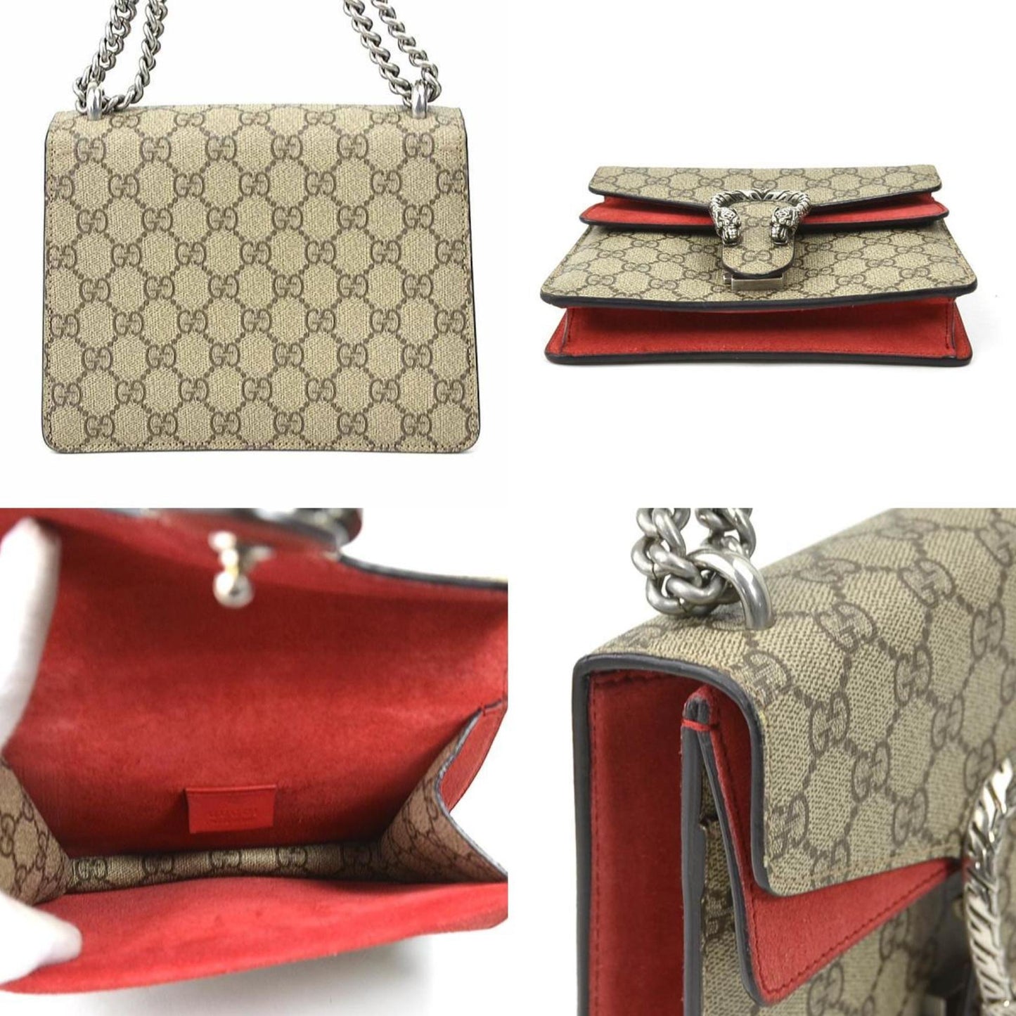 Gucci Canvas Shoulder Bag