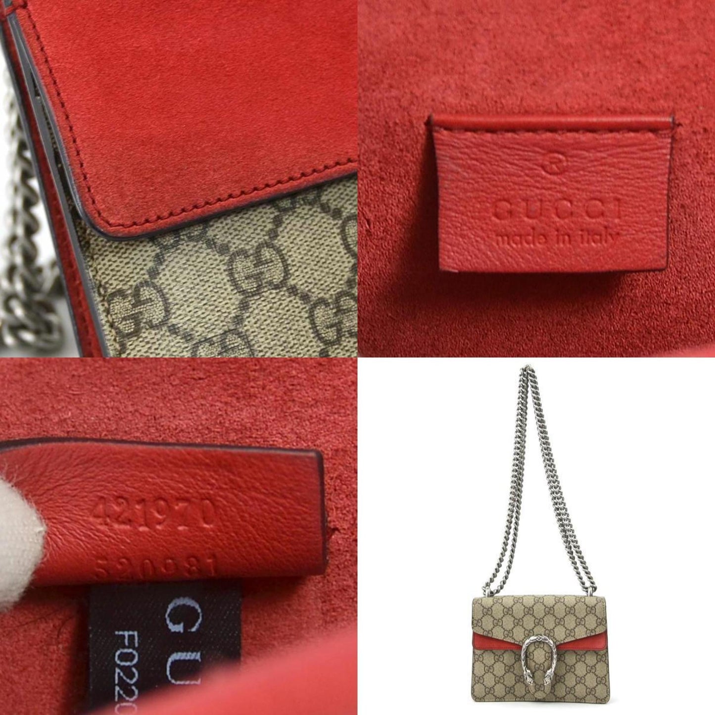Gucci Canvas Shoulder Bag