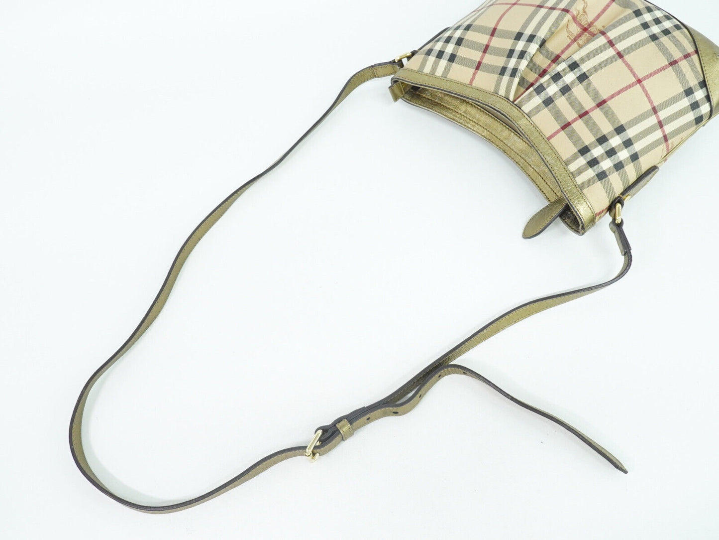 Luxury Burberry Nova Check Shoulder Bag