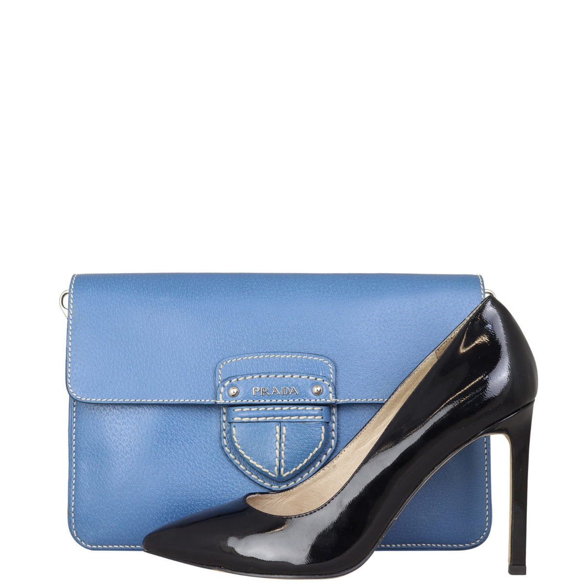 Prada Verde Cinghiale Flap Messenger Bag