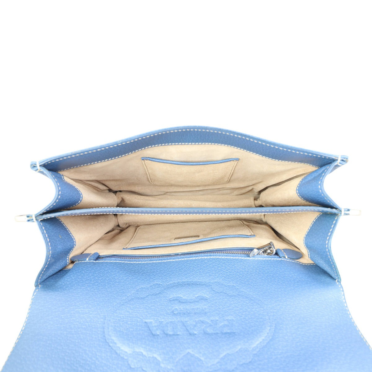 Prada Verde Cinghiale Flap Messenger Bag