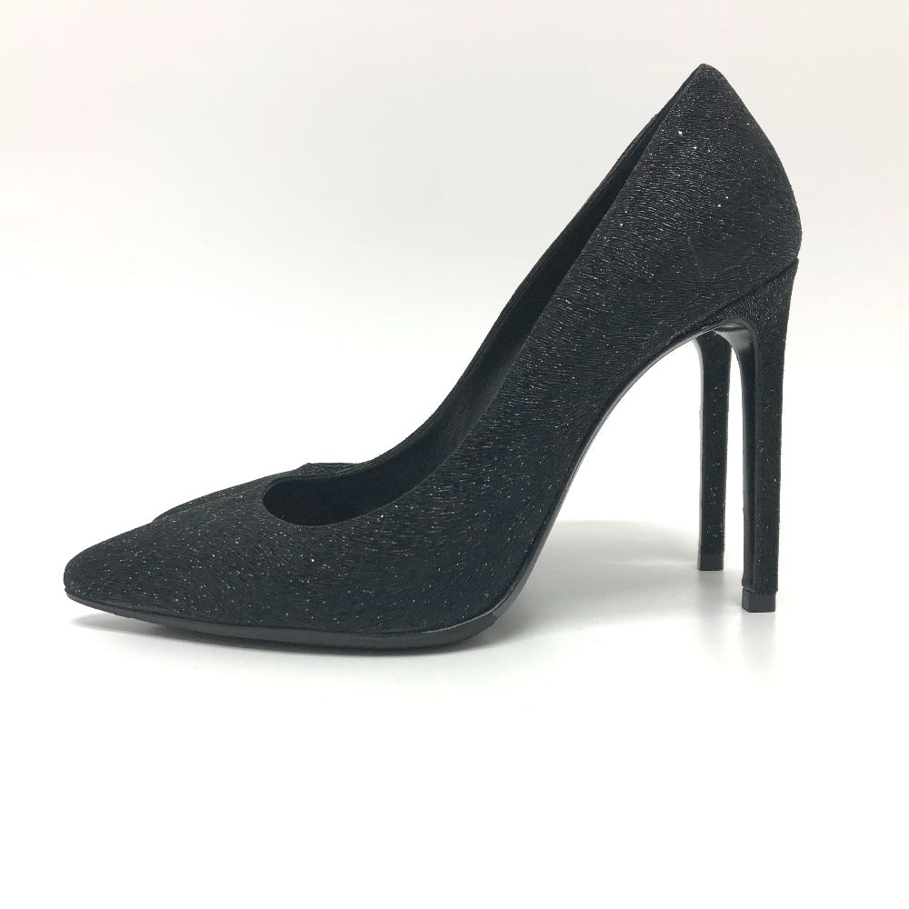 SAINT LAURENT pumps 315534 Leather, Leather black Women 36