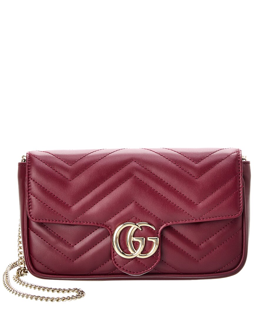 Gucci Gg Marmont Mini Leather Shoulder Bag