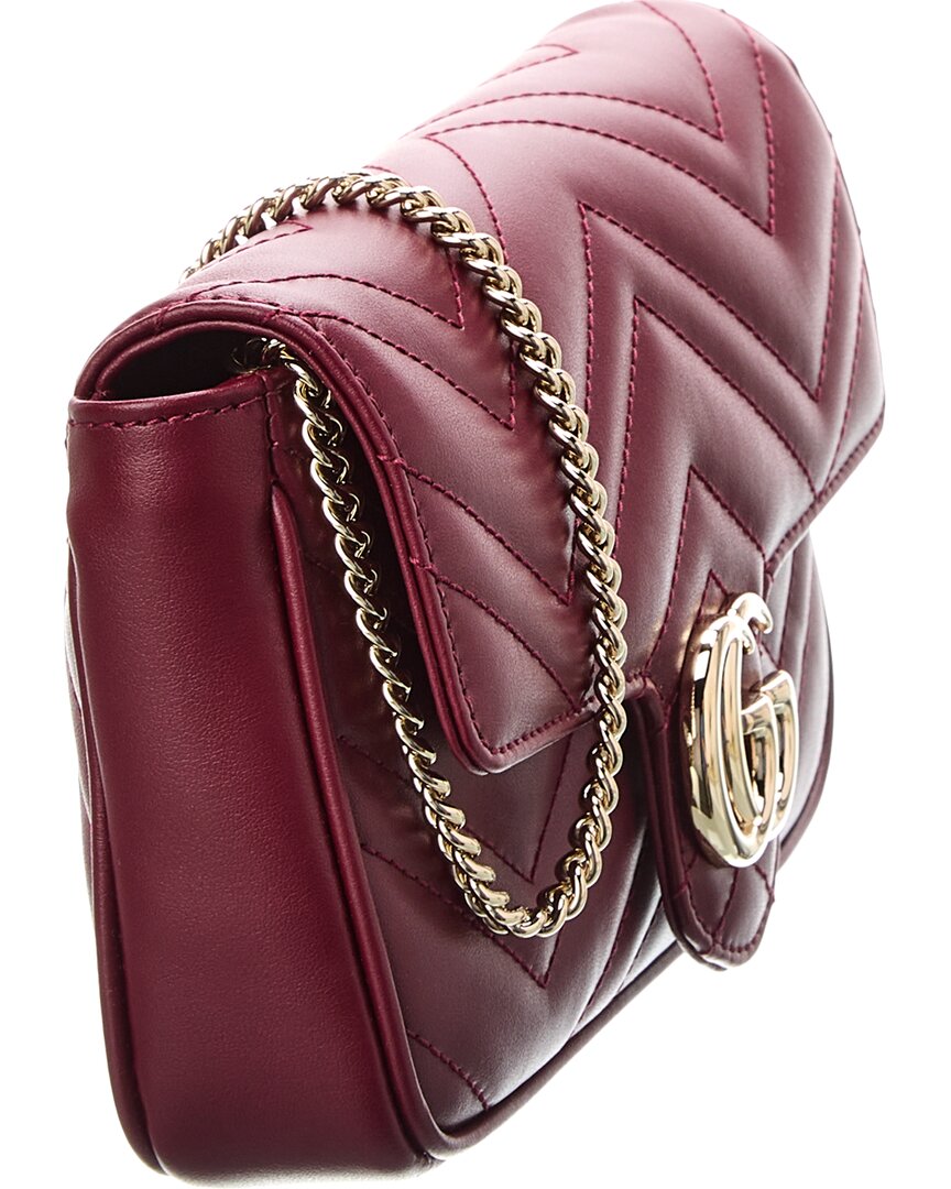 Gucci Gg Marmont Mini Leather Shoulder Bag