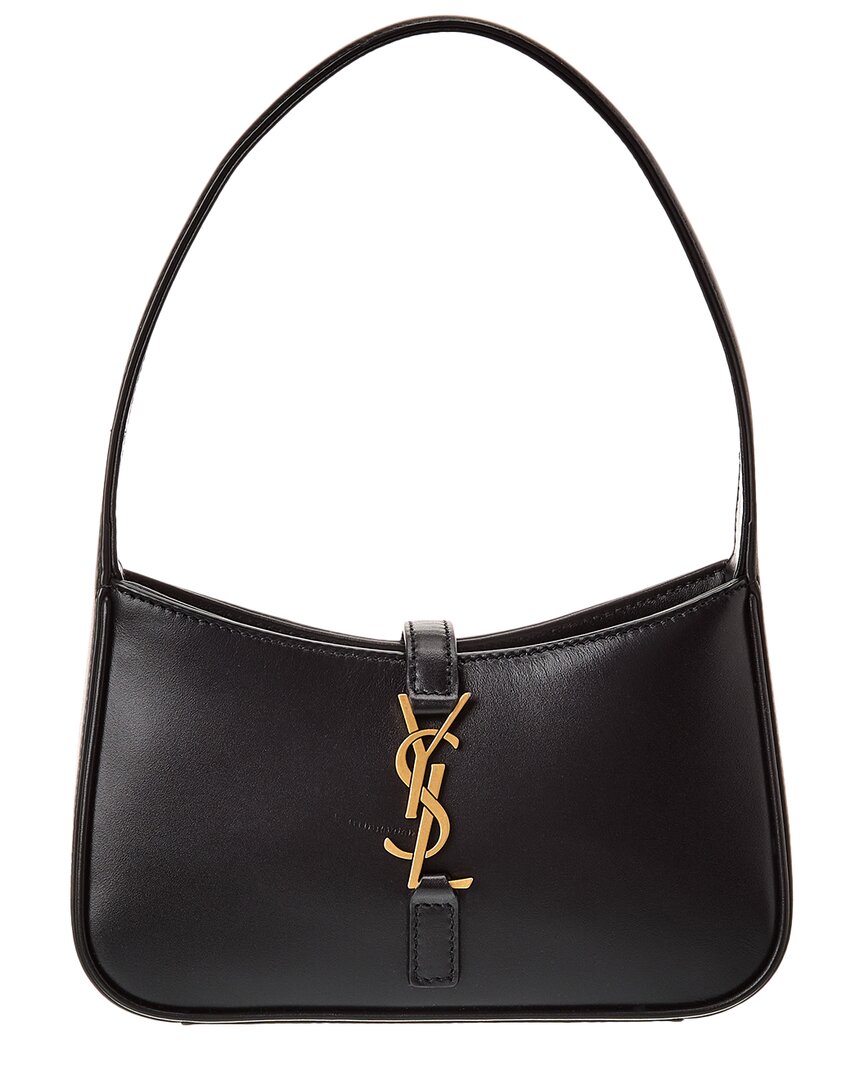 Saint Laurent Mini Leather Hobo Bag ( )