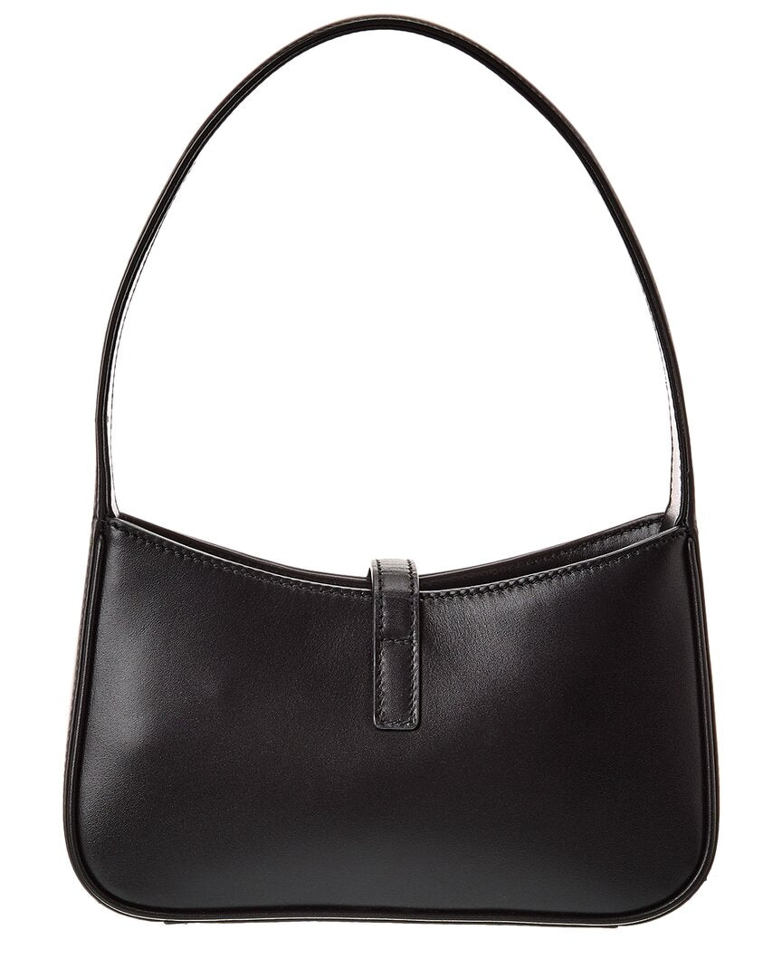 Saint Laurent Mini Leather Hobo Bag ( )