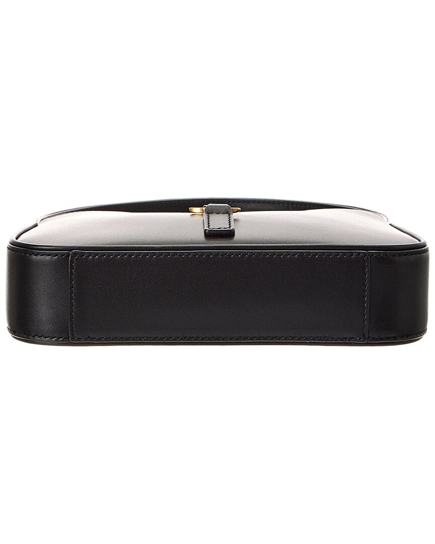 Saint Laurent Mini Leather Hobo Bag ( )