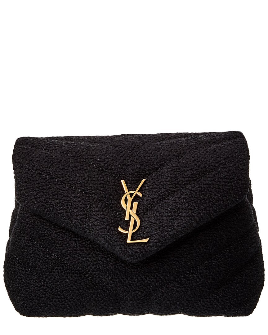 Saint Laurent Toy Loulou Tweed Shoulder Bag ( )