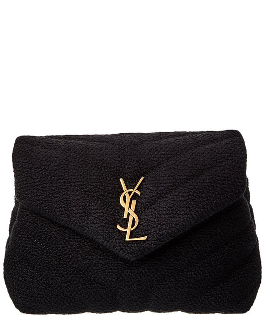 Saint Laurent Toy Loulou Tweed Shoulder Bag ( )