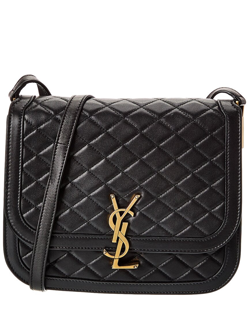 Saint Laurent Solferino Medium Quilted Leather Shoulder Bag