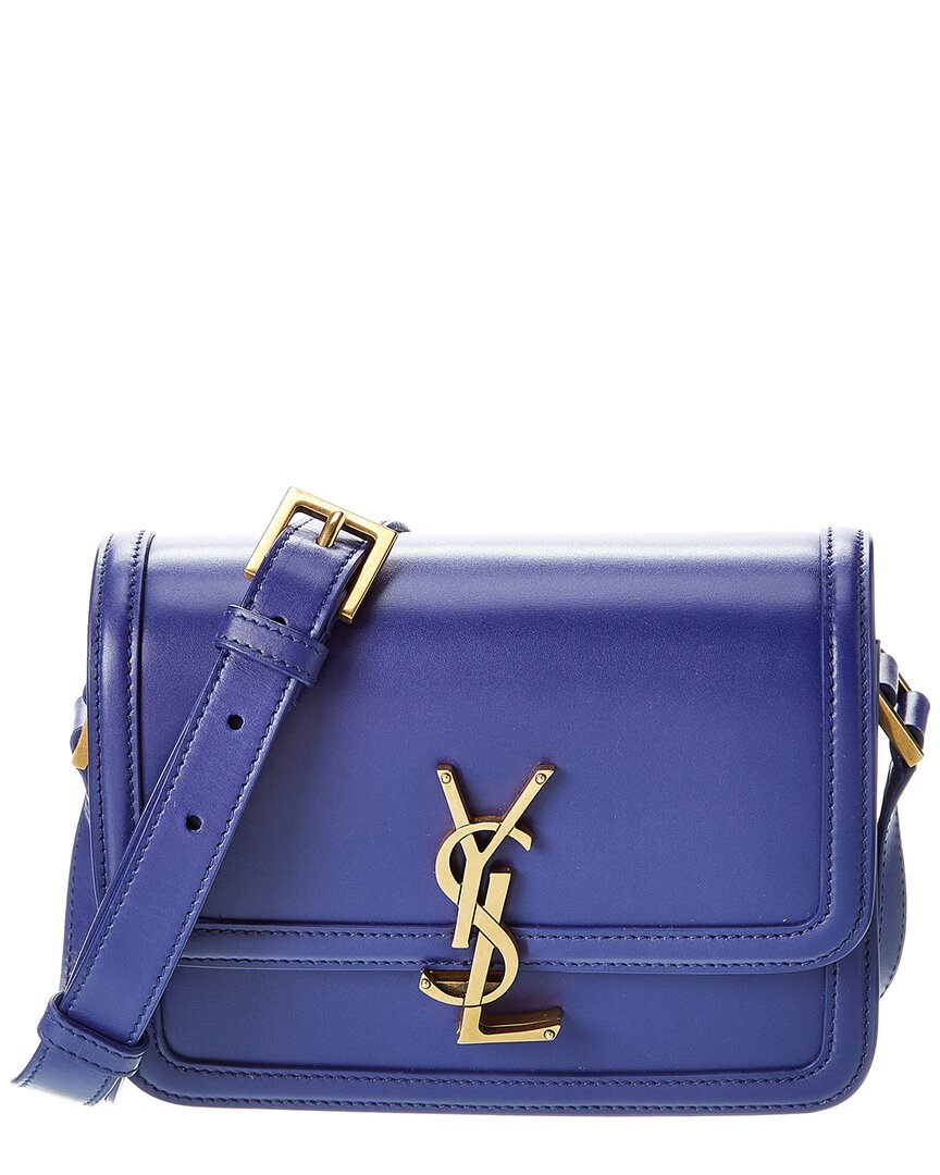 Saint Laurent Solferino Box Small Leather Satchel