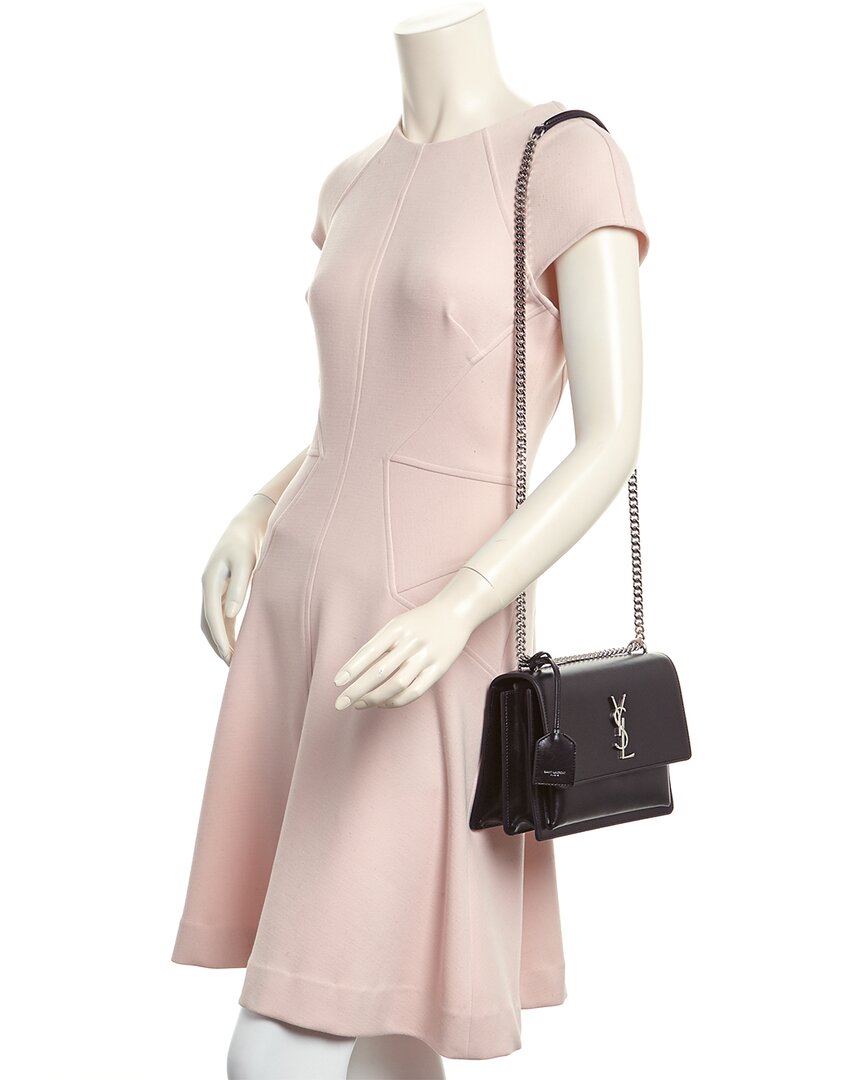 Saint Laurent Sunset Medium Leather Shoulder Bag