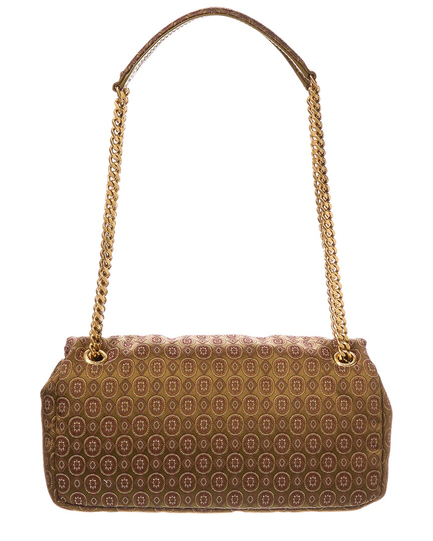Saint Laurent Calypso Jacquard Shoulder Bag