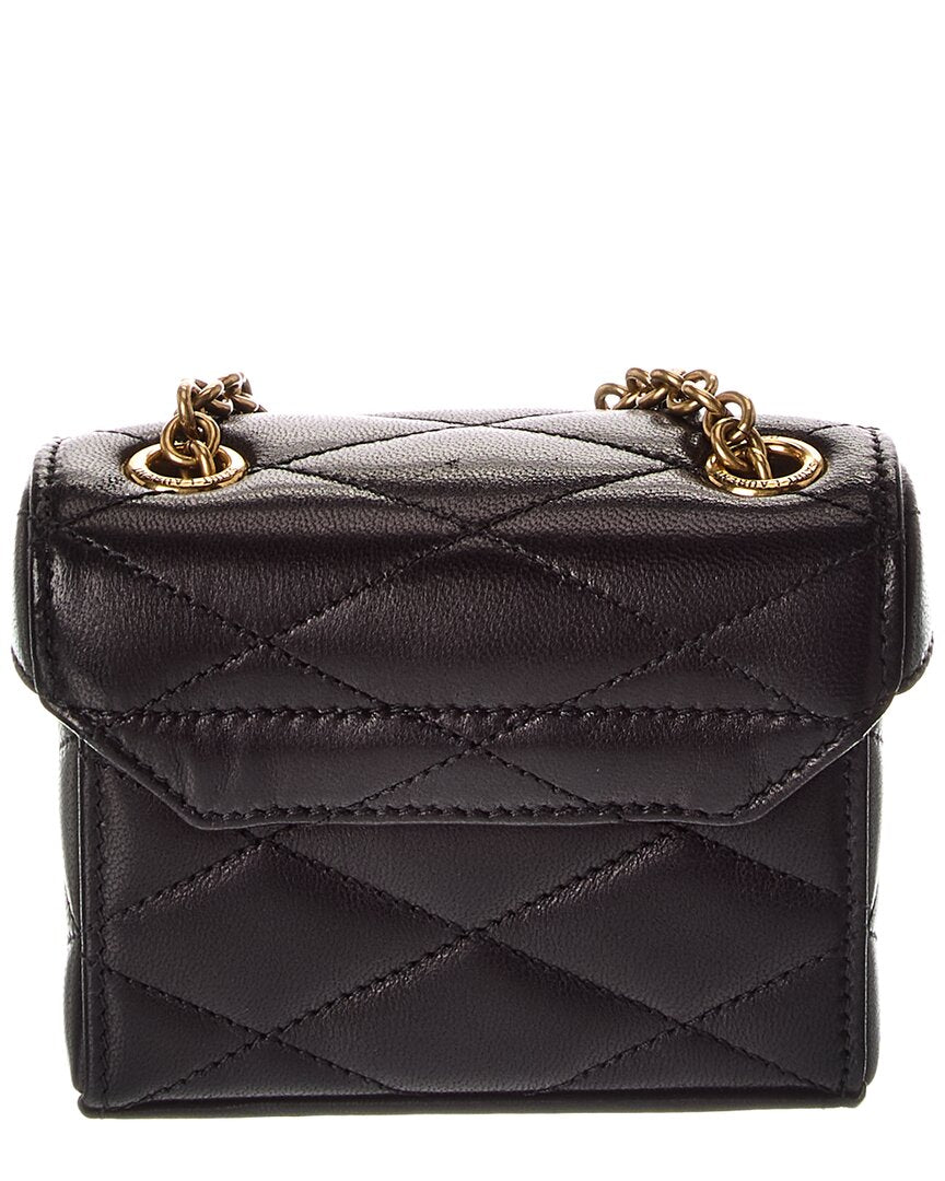 Saint Laurent June Micro Box Leather Shoulder Bag