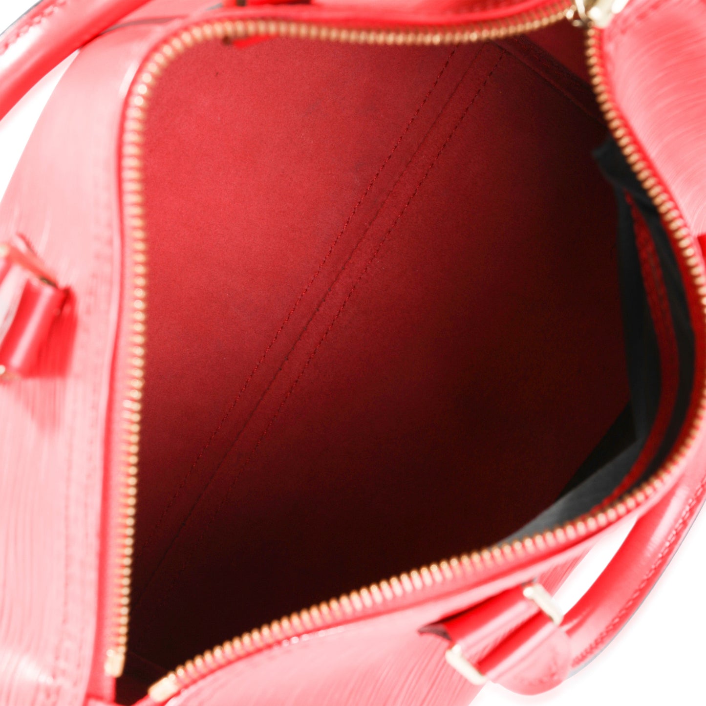 Louis Vuitton  Red Epi Leather Speedy 25