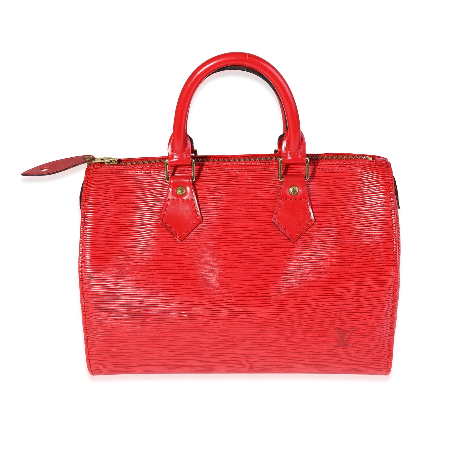Louis Vuitton  Red Epi Leather Speedy 25