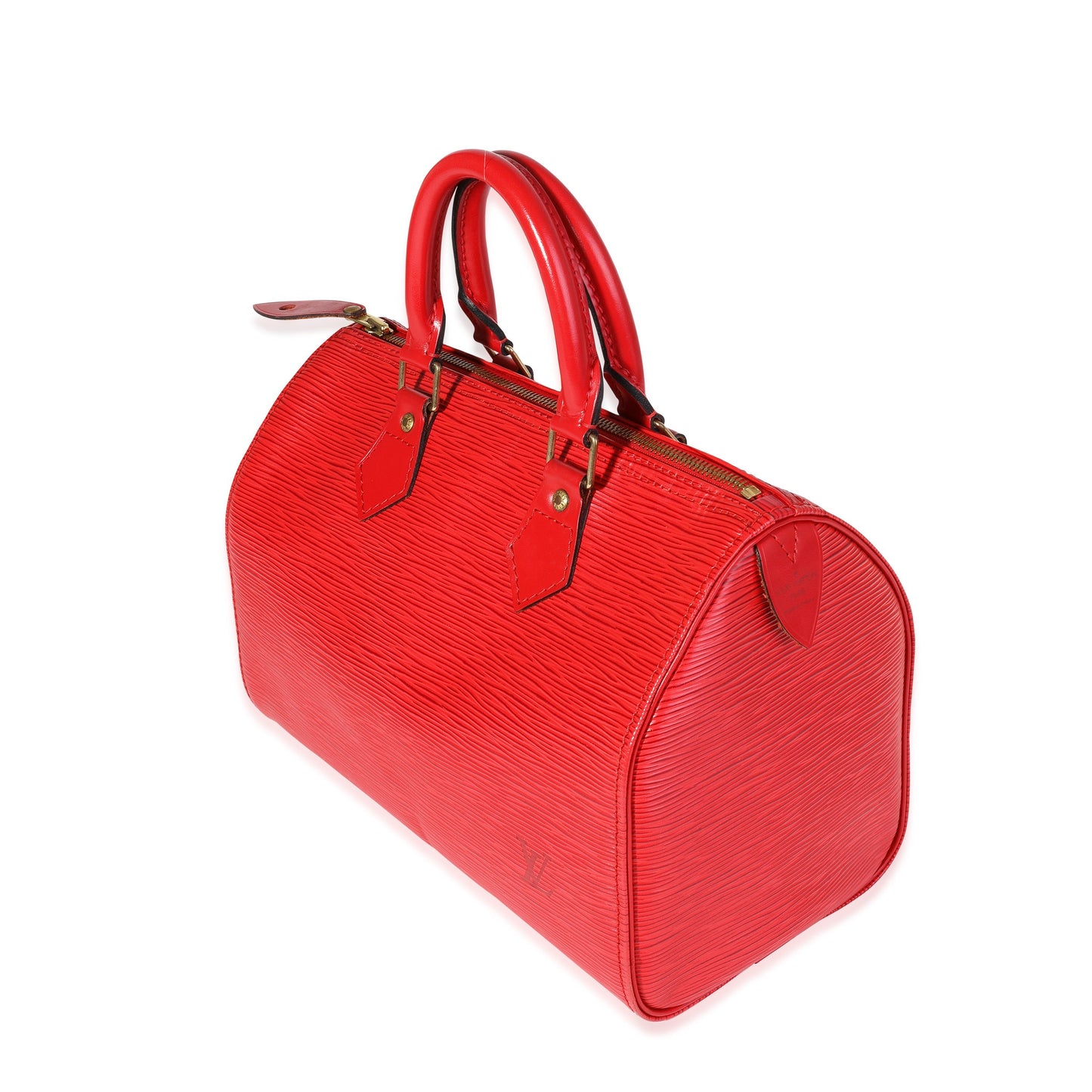 Louis Vuitton  Red Epi Leather Speedy 25