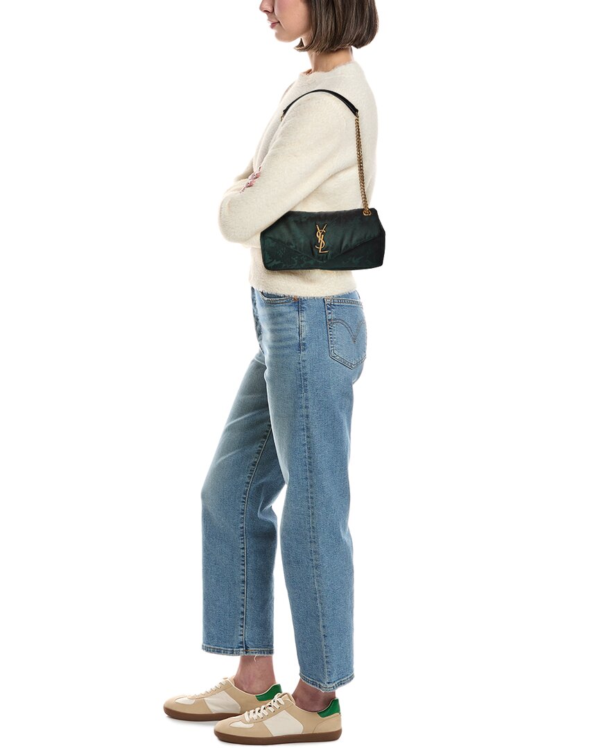Saint Laurent Calypso Jacquard Shoulder Bag