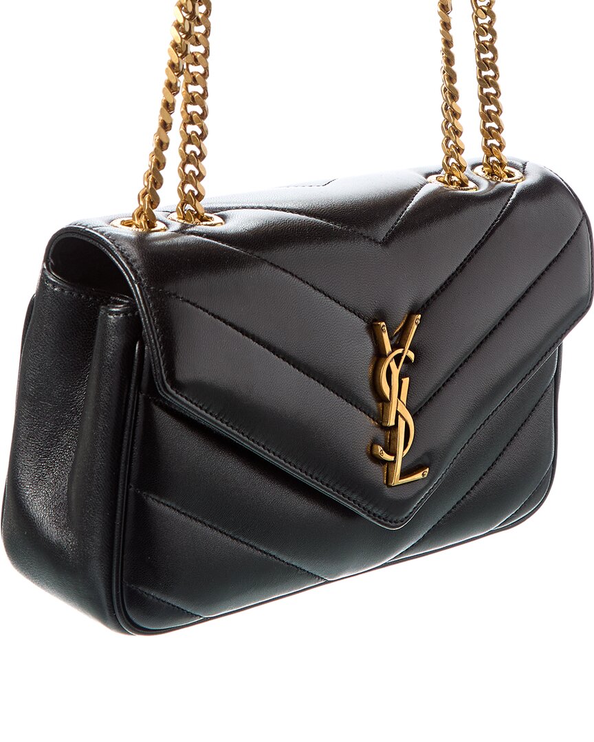 Saint Laurent Loulou Small Leather Shoulder Bag