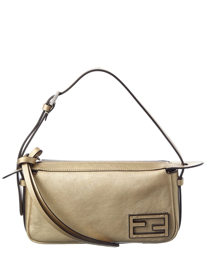 Fendi Simply Fendi Mini Leather Shoulder Bag