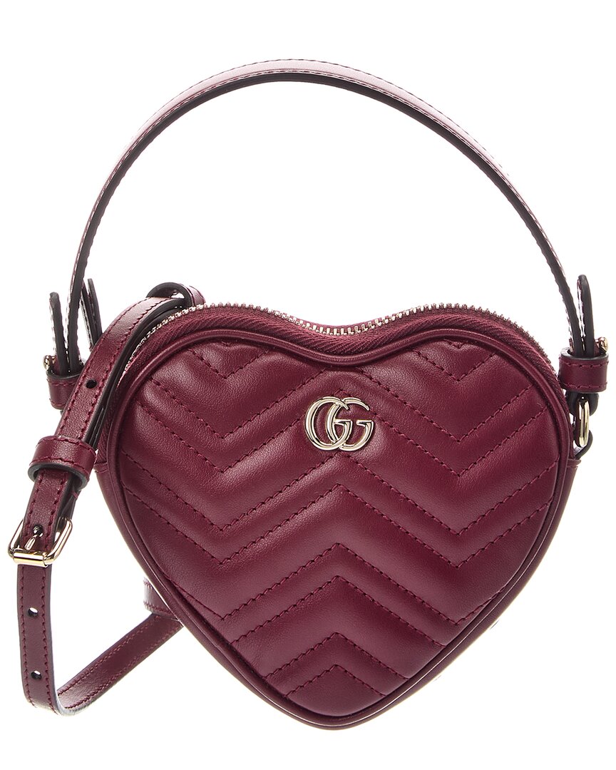 Gucci Gg Marmont Mini Leather Clutch