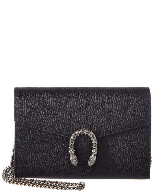 Gucci Dionysus Leather Mini Chain Bag