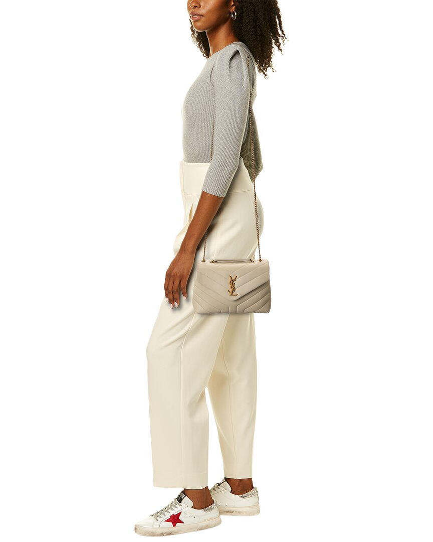 Saint Laurent Loulou Small Matelasse Y Leather Shoulder Bag
