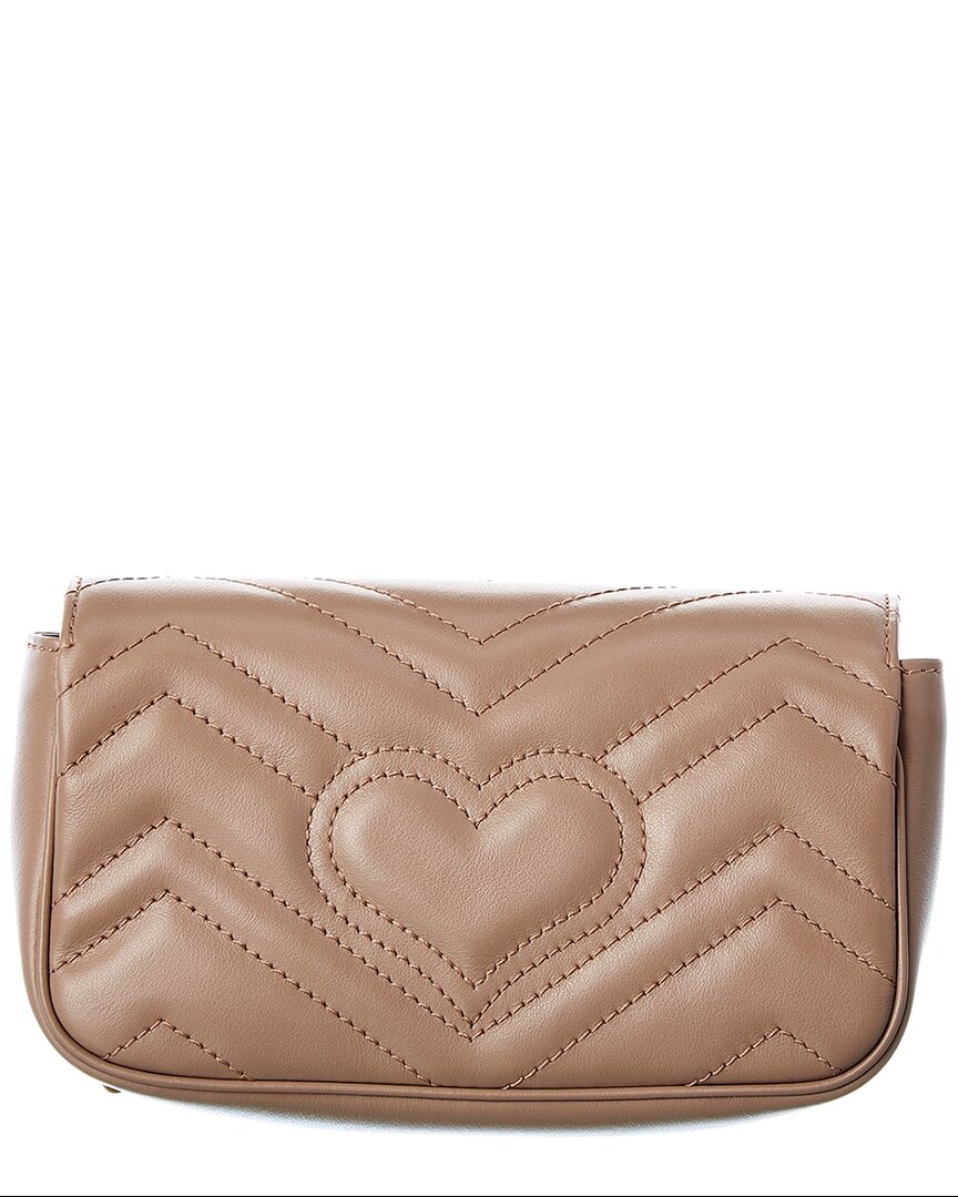 Gucci Gg Marmont Super Mini Matelasse Leather Shoulder Bag