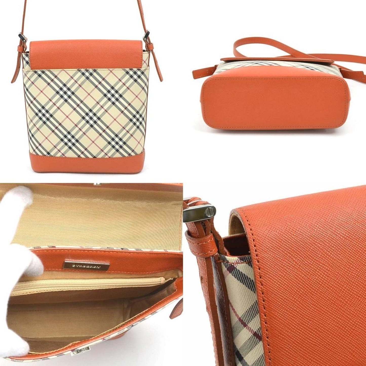 Luxury Burberry Nova Check Shoulder Bag