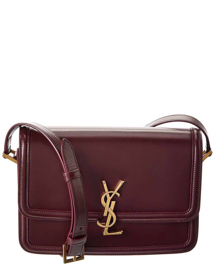 Saint Laurent Solferino Medium Leather Shoulder Bag