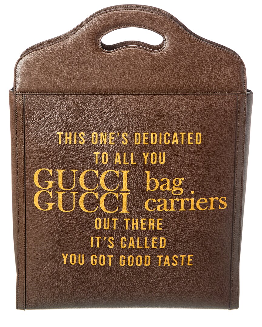 Gucci 100 Medium Leather Tote