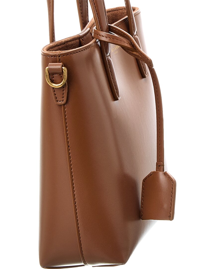 Saint Laurent Toy Mini Leather Shopping Tote